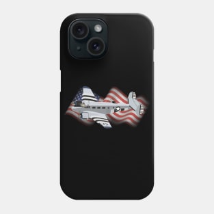 Model 18 American WW2 Airplane Phone Case