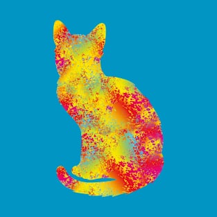 Colorful Cat T-Shirt