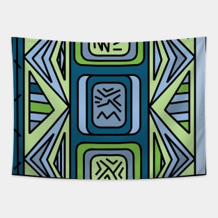 Ethnic background folk african pattern Tapestry