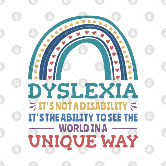 Dyslexia Awareness Dyslexic by Sal71