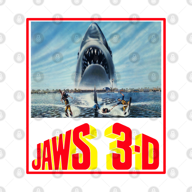 Discover Jaws 3D poster - Jaws - Tapestry