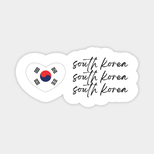 South Korea South Korea South Korea Magnet