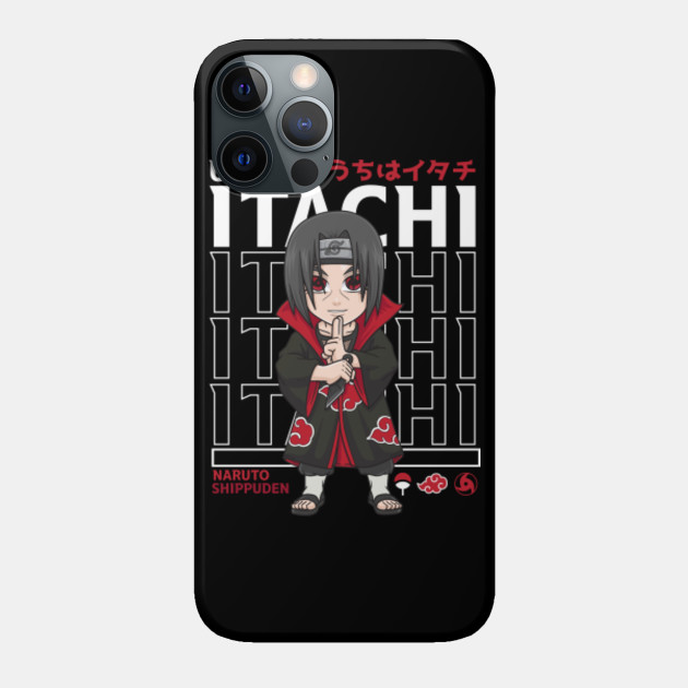 Chibi Konoha’s Forgotten Hero - Uchiha Itachi Akatsuki - Phone Case