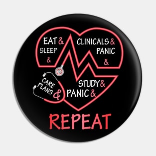 Funny Nursing Student Nurse Pin