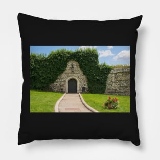 Wall in Wawel Castle Pillow