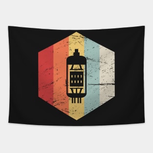 Retro Vintage Vacuum Tube | Synth And Guitar Icon Tapestry