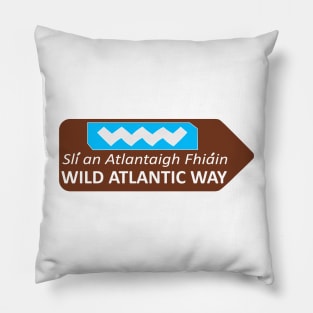 Wild Atlatic Way sign Pillow
