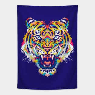 Tiger Pop art Tapestry