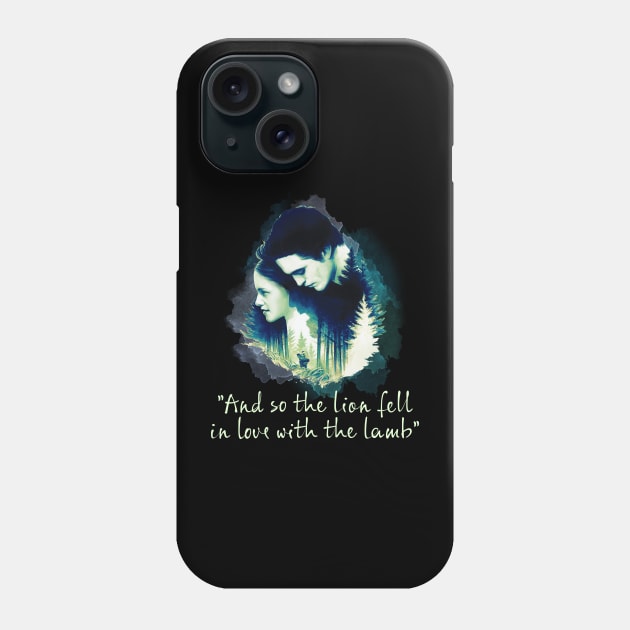 Twilight And So The Lion Fell In Love With The Lamb Phone Case by Stephensb Dominikn