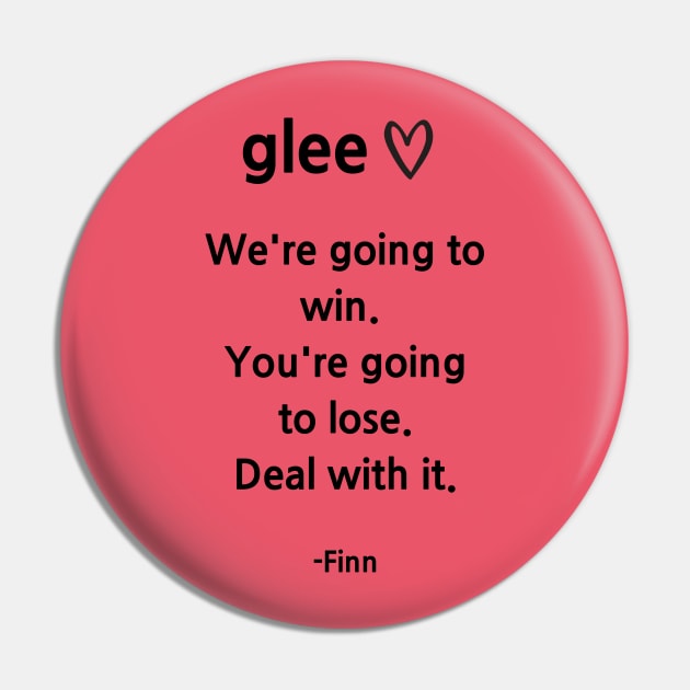 Glee/Finn Pin by Said with wit