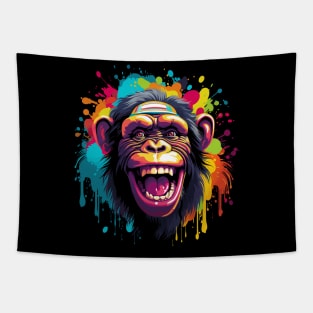Chimpanzee Happiness Tapestry