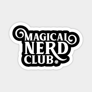 Magical Nerd Club Funny Tabletop RPG Gaming Magnet