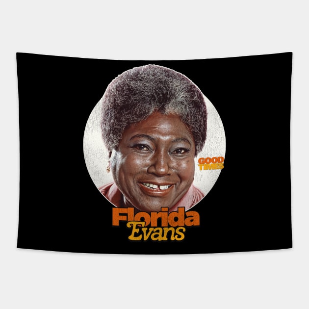 Florida Evans Good Times 70s Sitcom Tapestry by darklordpug