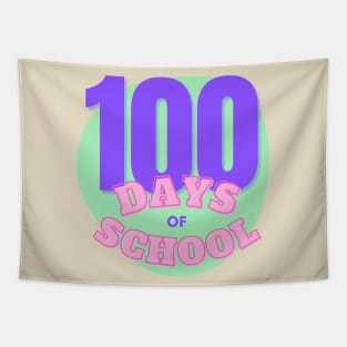 100 Days of School Tapestry