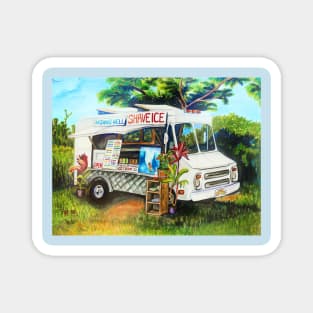 Shaved Ice Truck Magnet