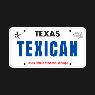 Texican License Plate T-Shirt