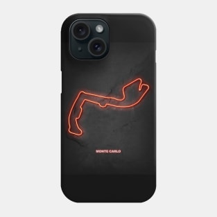 Monte Carlo Circuit Neon Phone Case