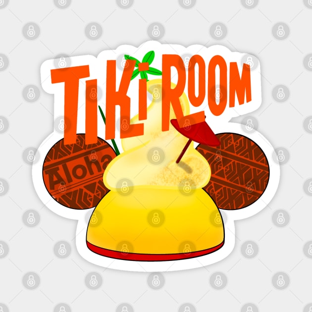 Tiki Room Magnet by ZaharahZahairah