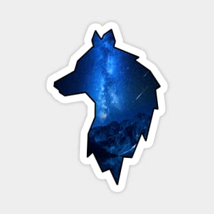 Wolf and the Milky Way Magnet