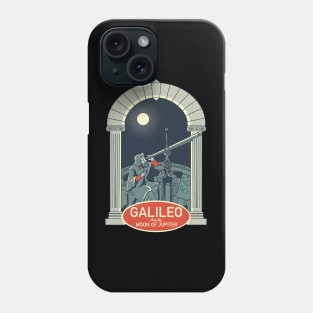 Galileo and jupiter's moon Phone Case