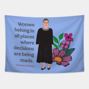 Ruth Bader Ginsburg quote Tapestry