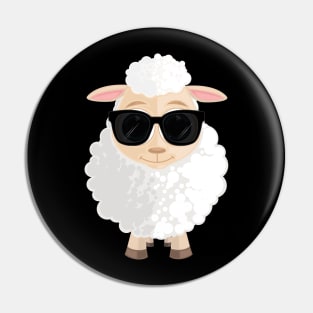 Cool Sheep Pin