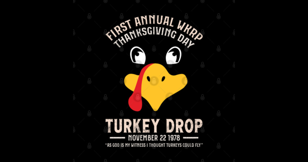 Thanksgiving Turkey Drop 1978 Funny Turkey Drop First Annual Wkrp