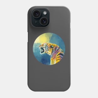 Shine Fearlessly - Tiger portrait Phone Case