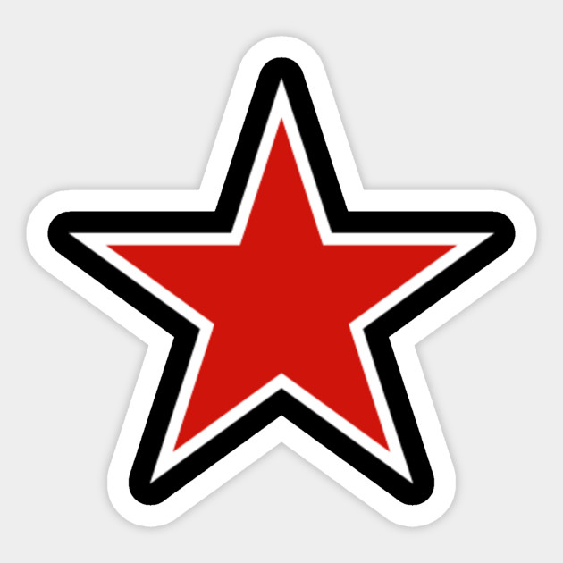 Rage Against The Machine Star Logo Sticker