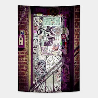 Brooklyn Street Sticker Wall Art NYC Tapestry