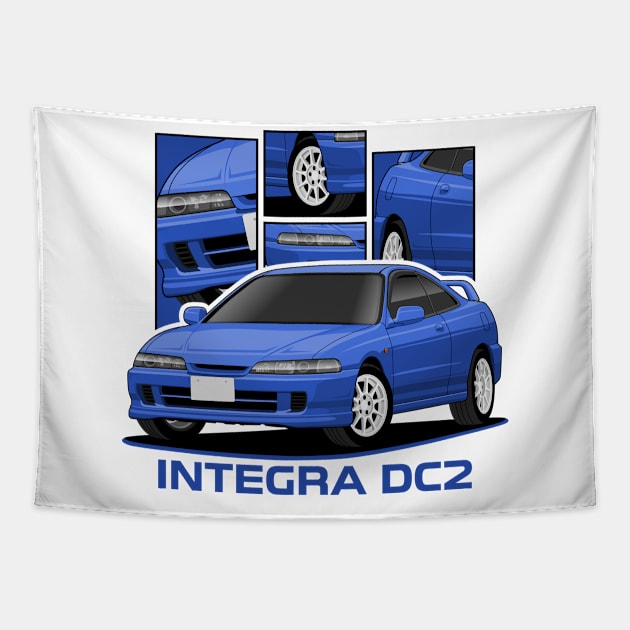 Integra DC2 JDM Tapestry by squealtires