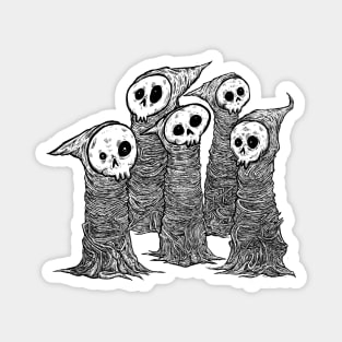 Cute Skull buddies Magnet