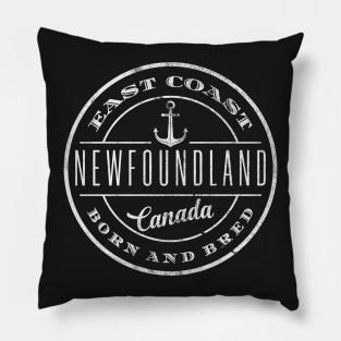 East Coast Born and Bred Newfoundland || Newfoundland and Labrador || Gifts || Souvenirs || Clothing Pillow