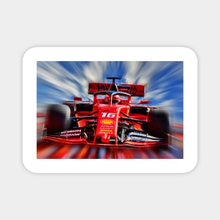 Charles Leclerc - Racing 2019 Magnet