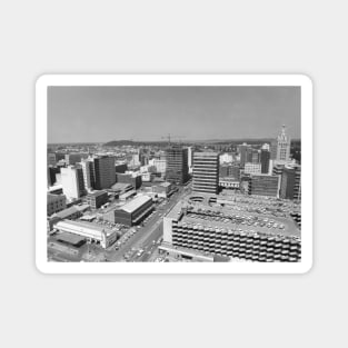 Vintage photo of Harare Zimbabwe Magnet