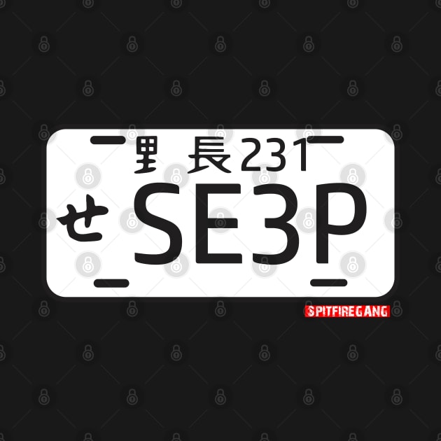 RX8 Japan Plate by SpitFireGang