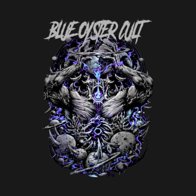 BLUE OYSTER CULT BAND DESIGN by Rons Frogss