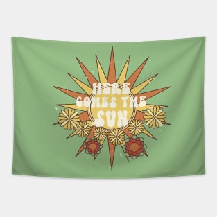 HERE COMES THE SUN Tapestry