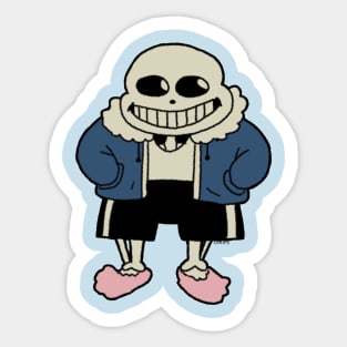 Lust sans, reaper sans, Geno sans, and Suzie Sticker for Sale by