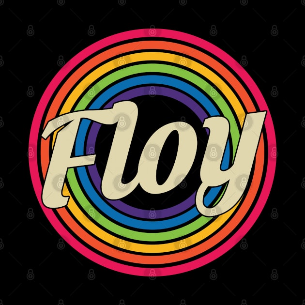 Floy - Retro Rainbow Style by MaydenArt