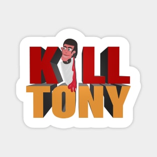 Kill Tony Podcast Hinchcliffe on a Knife 3D Magnet