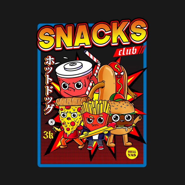 snacks club by fridaemundae