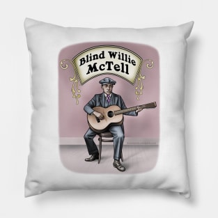 Blind Willie McTell Pillow