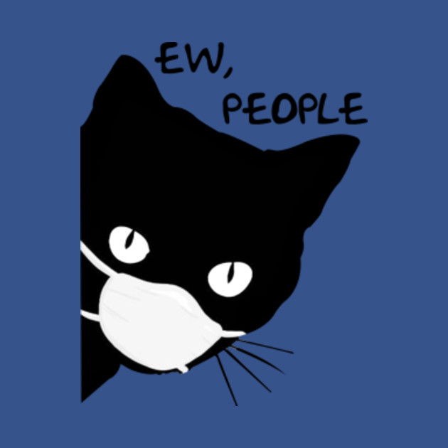 Disover Ew People Black Cat - Ew People Black Cat - T-Shirt