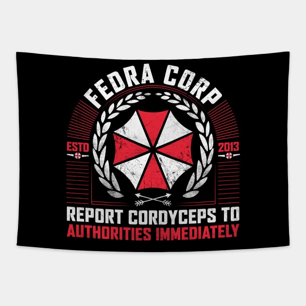 Fedra Corp Tapestry by technofaze