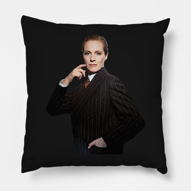 Julie Andrews Victor-Victoria 1995 Pillow by baranskini