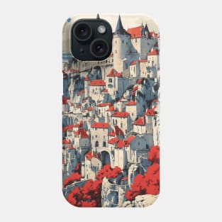 Rocamadour France Vintage Poster Tourism Phone Case