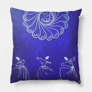 Whirling - Allah Pillow