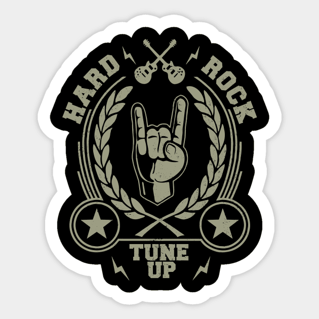 Hard Rock - Rock - Sticker