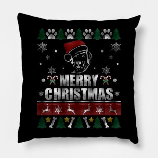 Santa Hat Dog Pillow